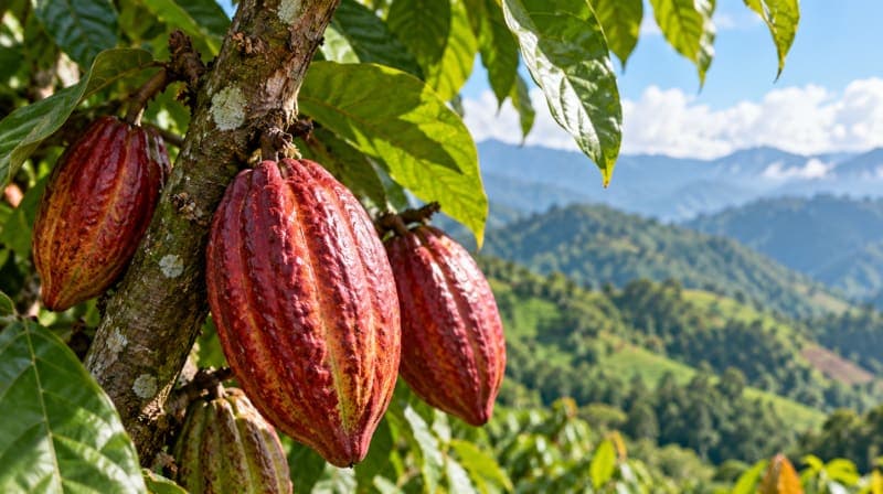Tuba Hillside Cacao — 12 cacao trees, Tuba